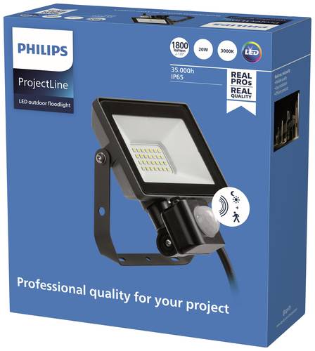 Philips ProjectLine 8719514954427 LED-Flutlichtstrahler 20W Warmweiß von Philips