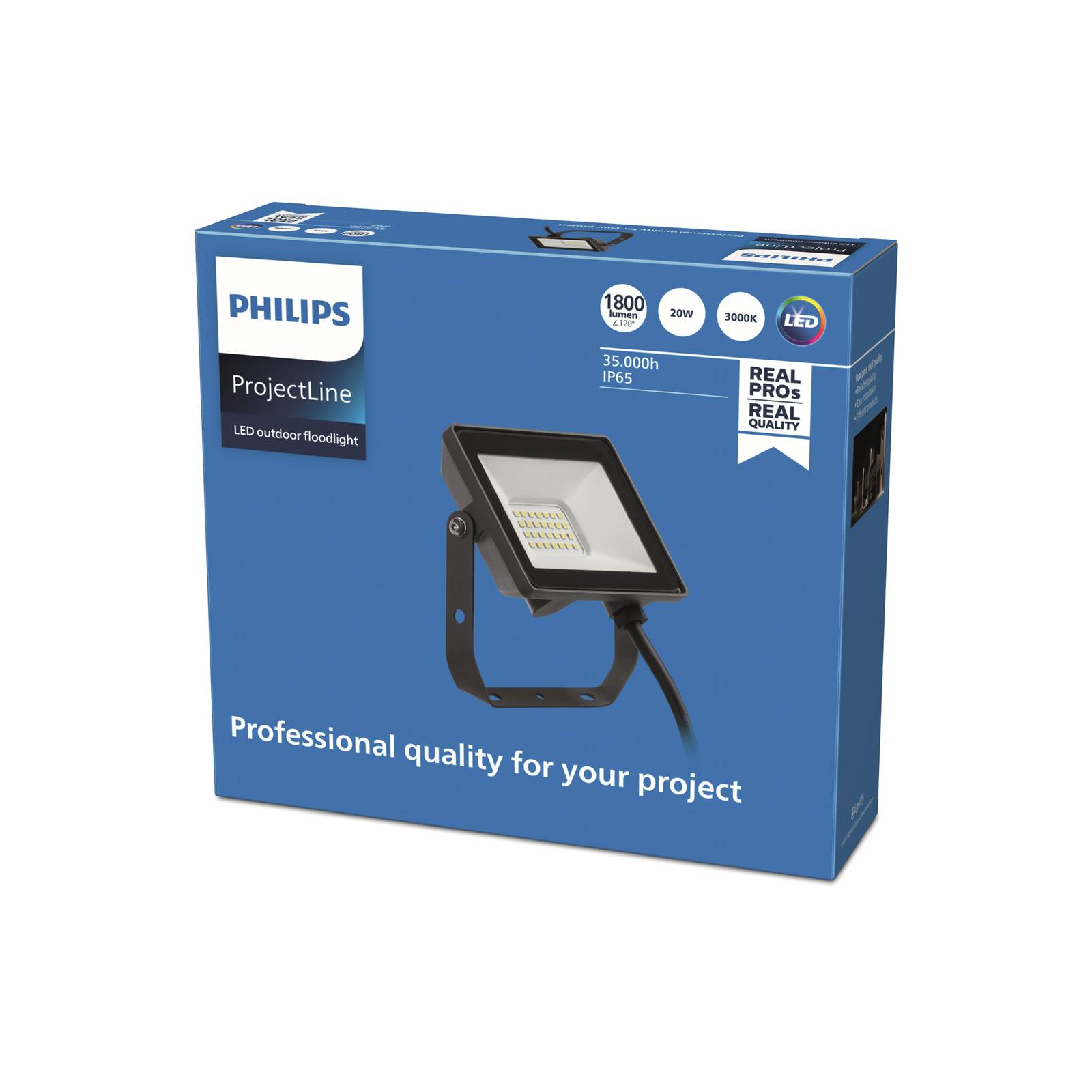 Philips ProjectLine LED-Außenstrahler 3.000K 20W Philips ProjectLine LED-Außenstrahler 3.000K 20W von Philips
