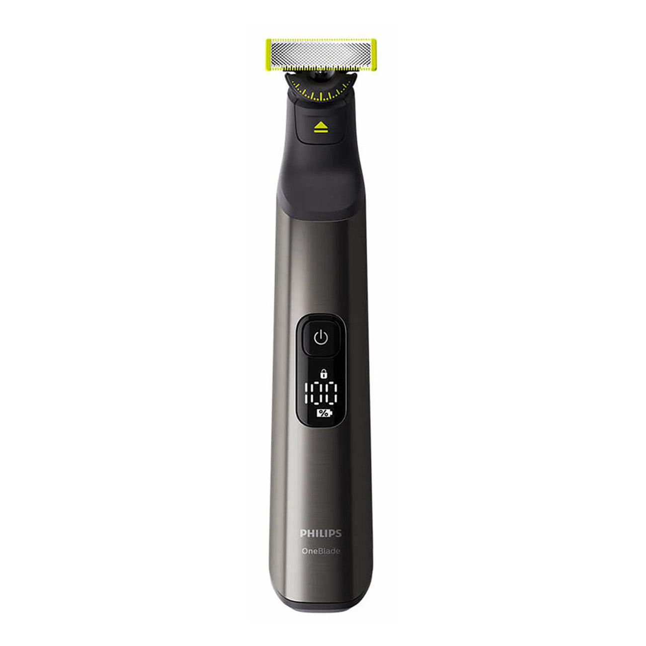 Philips QP6551/15 OneBlade Pro Face & Body | Multigroomer | 14 Schnittstufen | Pr?zisionstrimmer | Nassbetrieb | Ladestandsanzeige | 750 mAh Lithium-Ionen Akku von Philips