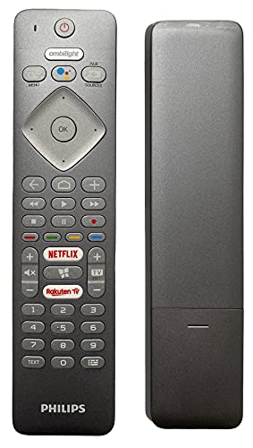 Philips RC4154401/01R 996599002217 Echte Sprach Fernbedienung mit für 2018 2019 Android Ambilight LED-Fernseher Philips RC4154401/01R 996599002217 Echte Sprach Fernbedienung mit für 2018 2019 Android Ambilight LED-Fernseher von PHILIPS