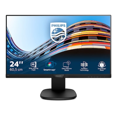 Philips S-Line 243S7EHMB 61cm (24") FHD IPS Office Monitor 16:9 HDMI/VGA 5ms von Philips