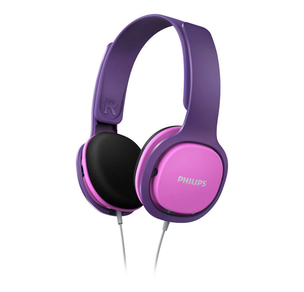 Philips SHK 2000 pink/lila Bügelkopfhörer Over-Ear-Kopfhörer Philips SHK 2000 pink/lila Bügelkopfhörer Over-Ear-Kopfhörer von Philips