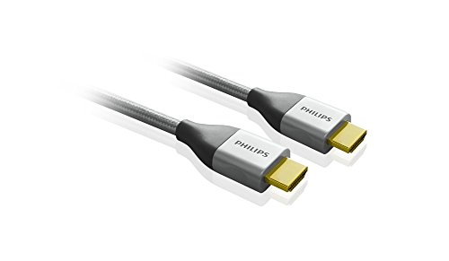 Philips SWV3445S/10 Premium Kabel HDMI mit Ethernet Grau Philips SWV3445S/10 Premium Kabel HDMI mit Ethernet Grau von Philips