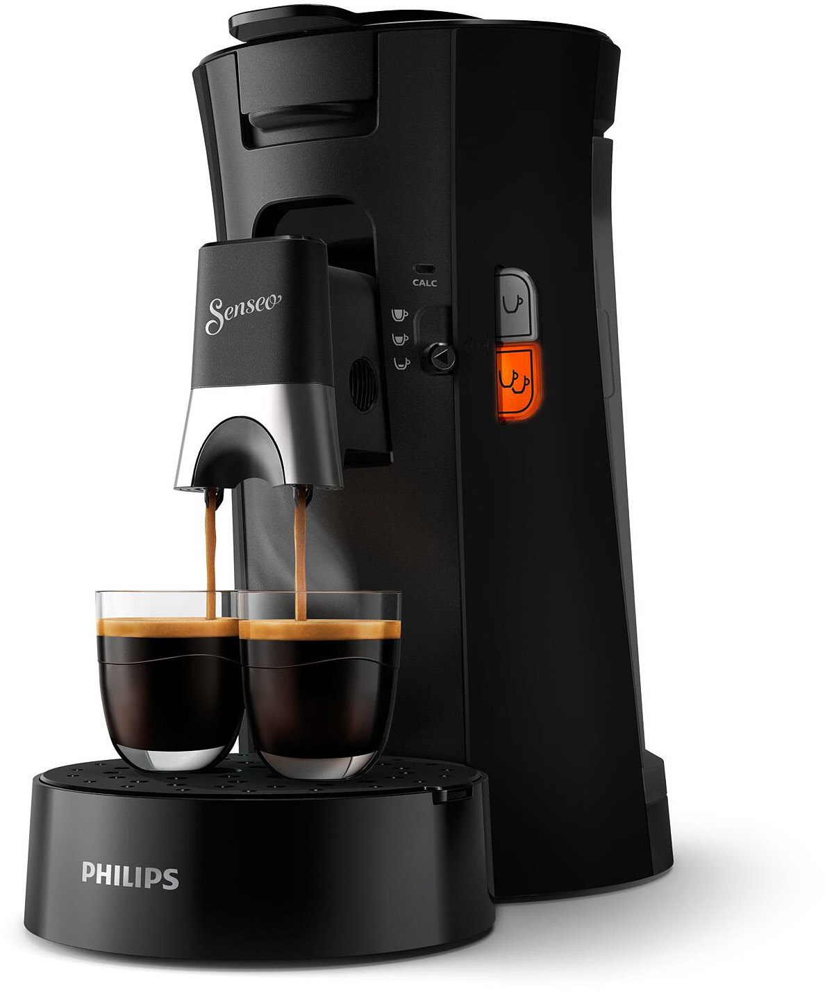 Philips Senseo Select CSA230/69 Kaffeepadmaschine schwarz von Philips