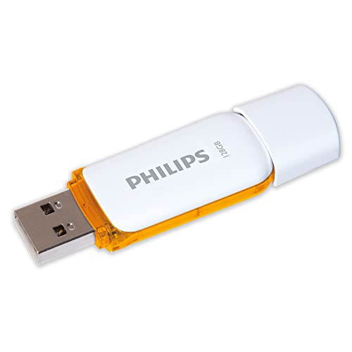 Philips Snow Edition 2.0 USB-Flash-Laufwerk 128GB für PC, Laptop, Computer Data Storage, Lesegeschwindigkeit bis zu 25MB/s von Philips