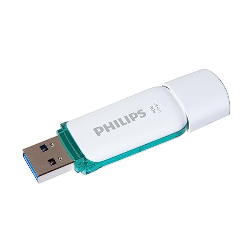 Philips Snow Edition Super Speed 3.0 USB-Flash-Laufwerk USB-Stick 8 GB für PC, Laptop, Computer Data Storage, Lesegeschwindigkeit bis zu 100 MB/s von Philips
