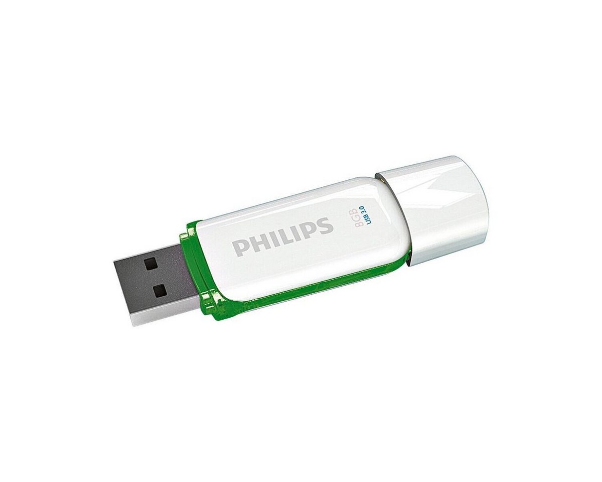 Philips Snow USB-Stick (Lesegeschwindigkeit 55 MB/s, mit Befestigungsöse und LED-Anzeige) von Philips