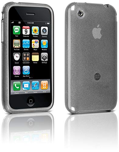 Philips SoftShell Silikonhülle/Schutzhülle für Apple iPhone 2 G./3 G/3 Gs grau/transparent inkl Display- Schutzfolie von Philips