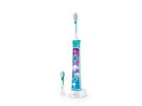 Philips Sonicare For Kids For Kids HX6322/04 Elektrische Schallzahnbürste, Kinder, Schallzahnbürste, 62000 Bewegungen pro Minute, Blau, 2 min, LED von Philips