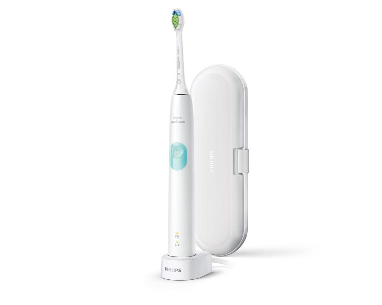Philips Sonicare ProtectiveClean 4300 HX6807 - Zahnbürste - Weiß/Mint Philips Sonicare ProtectiveClean 4300 HX6807 - Zahnbürste - Weiß/Mint von Philips