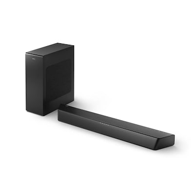 Philips Soundbar 2.1 TAB7207/10 schwarz kabelloser Subwoofer von Philips