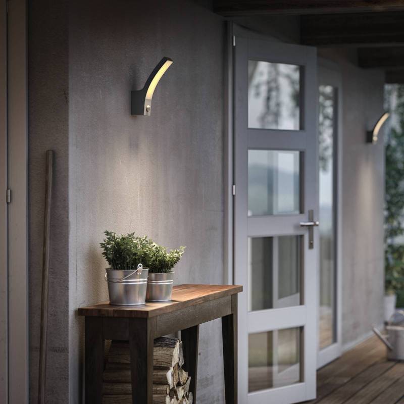 Philips Splay LED-Leuchte Sensor anthrazit 2.700 K von Philips