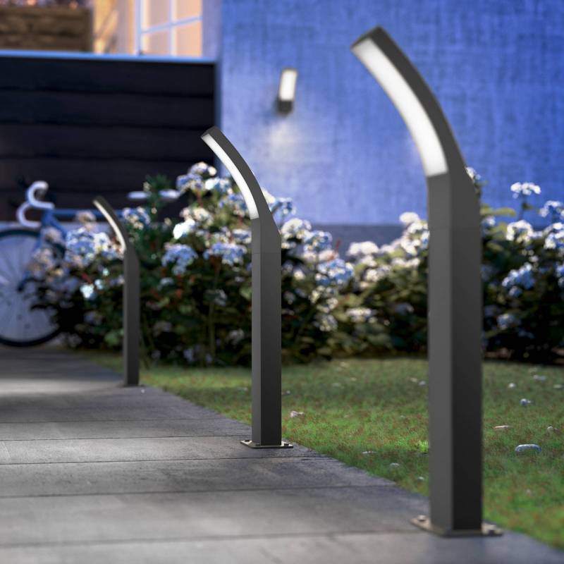 Philips LED-Wegelampe Splay, 60 cm, 4.000 K, anthrazit, IP44 von Philips