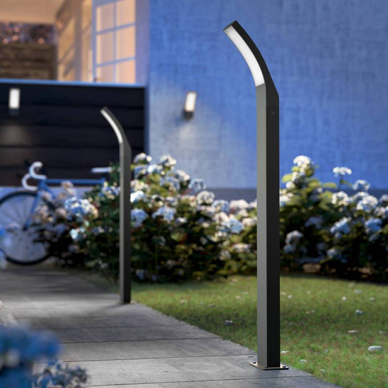 Philips LED-Wegelampe Splay, 96 cm, 4.000 K, anthrazit, IP44 von Philips