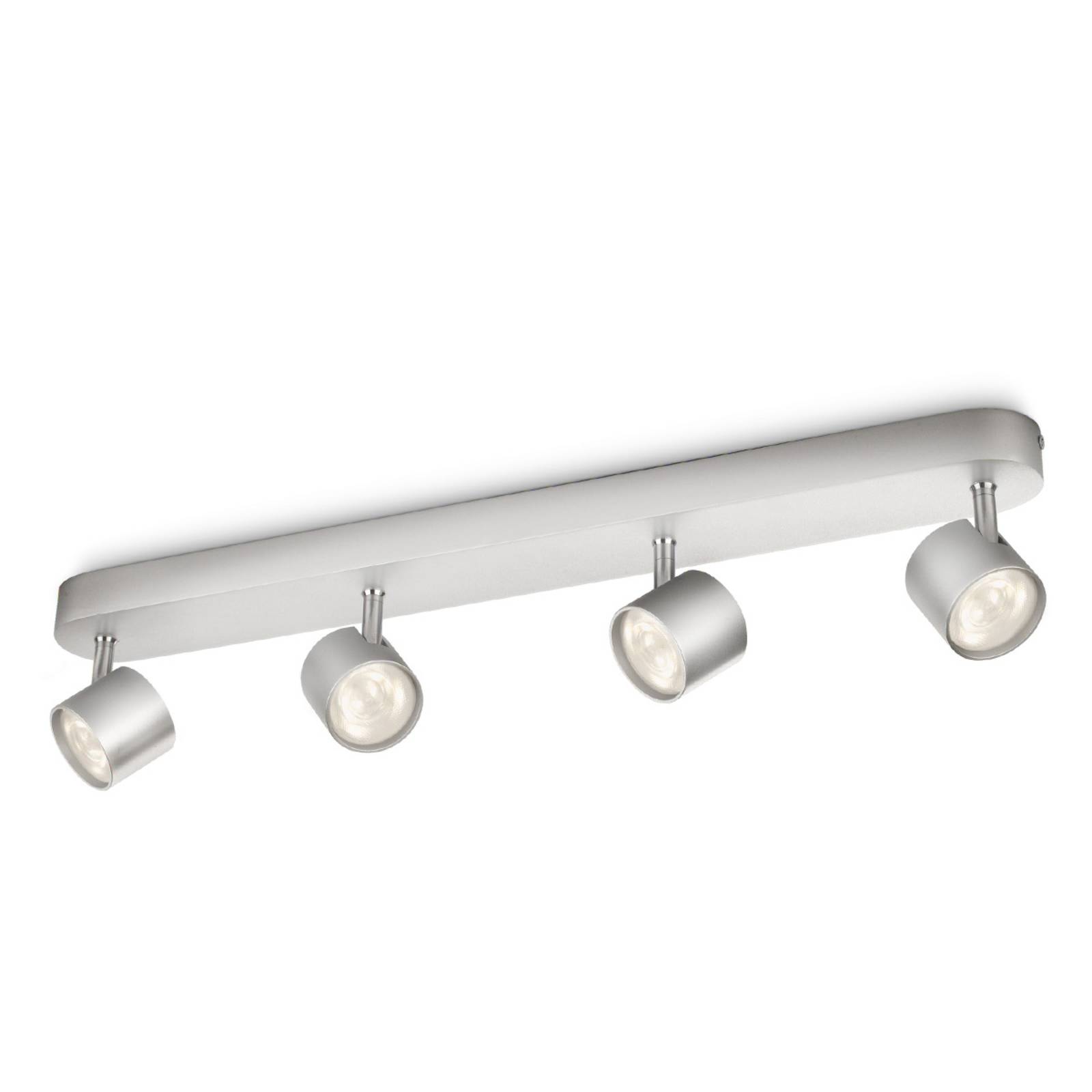 Philips Star schwenkbarer LED-Strahler grau 4flg. von Philips