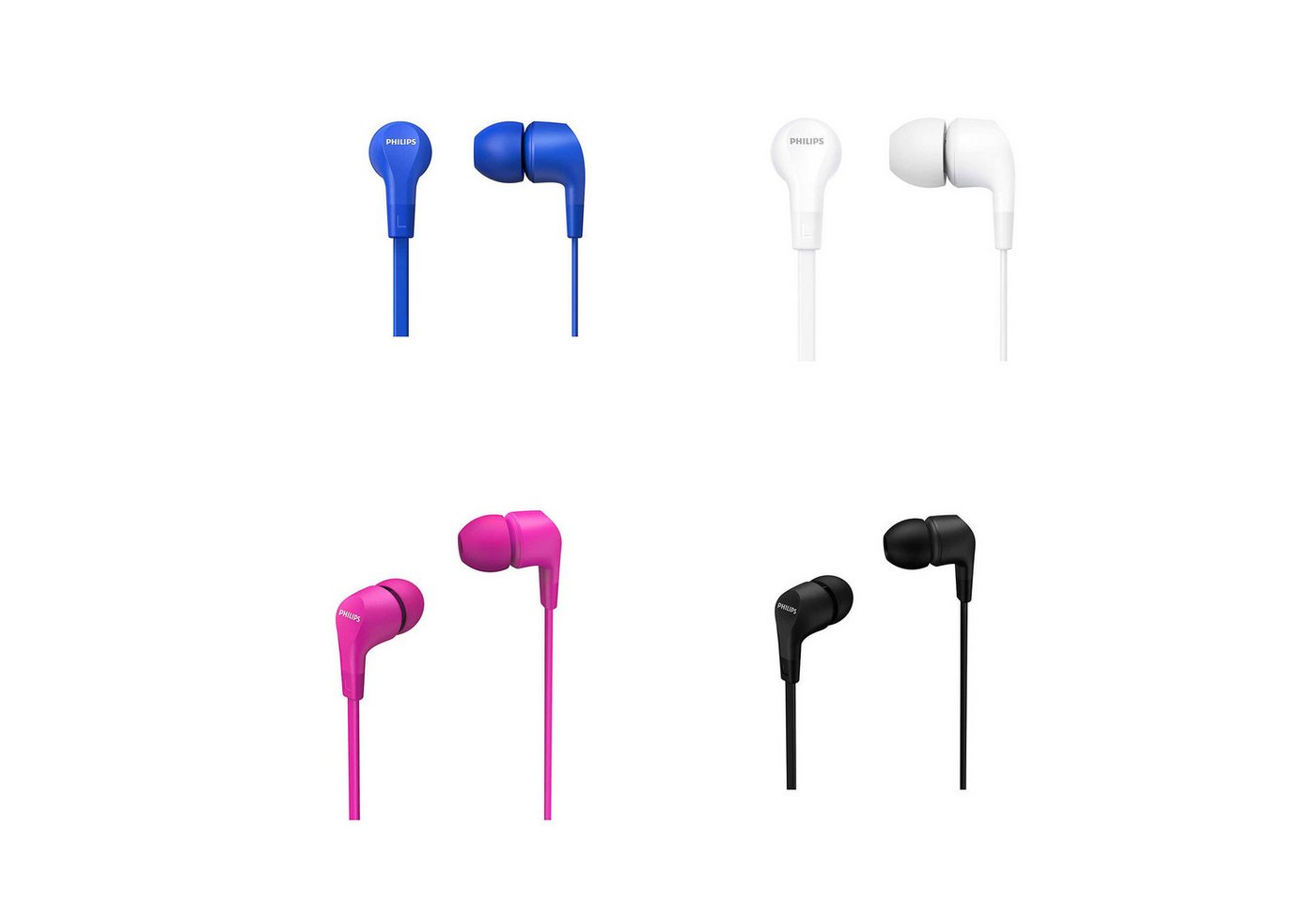 Philips TAE1105WT Over-Ear-Kopfhörer Philips TAE1105WT Over-Ear-Kopfhörer von Philips
