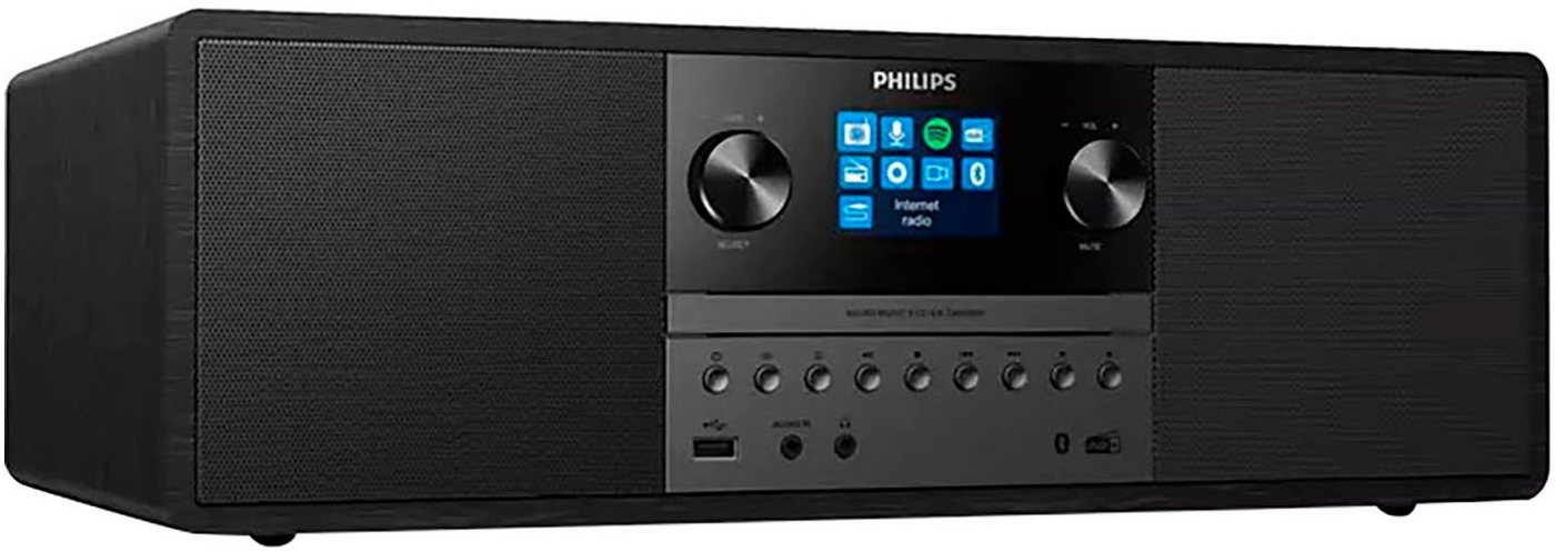 Philips TAM6805 Stereoanlage (Digitalradio (DAB), Internetradio, 50 W) von Philips
