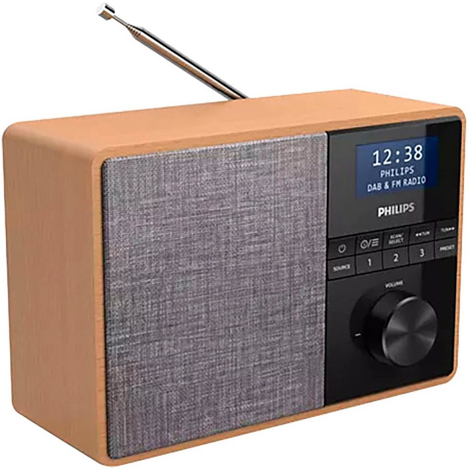 Philips TAR5505 Radio (Digitalradio (DAB), FM-Tuner, 5 W) von Philips