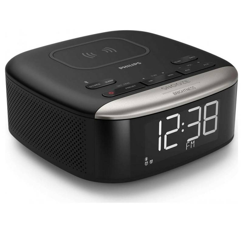Philips TAR7606/10 - Uhrenradio - schwarz Uhrenradio von Philips