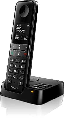 Philips-Telefon D4751B/01 - Drahtlos - mit Anrufbeantworter - Überragender Klang - Schwarz Philips-Telefon D4751B/01 - Drahtlos - mit Anrufbeantworter - Überragender Klang - Schwarz von Philips