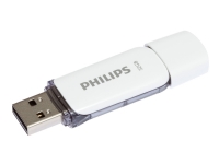 Philips USB 2.0 3-Pack 32GB Snow Edition Shadow Grey von Philips