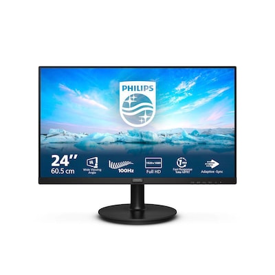 Philips V-Line 241V8LAB 60,5cm (23,8") FHD VA Office Monitor HDMI/VGA 4ms 100Hz von Philips