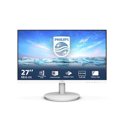 Philips V-Line 271V8AW 68,6cm (27") FHD IPS Office Monitor HDMI/VGA 4ms 75Hz Weiß von Philips