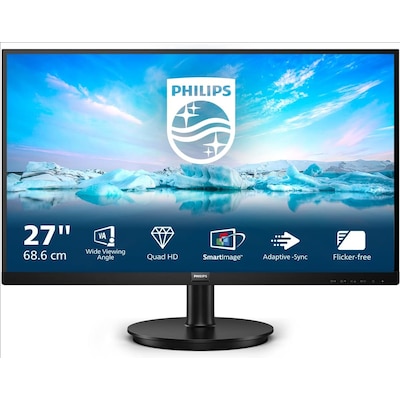 Philips V-Line 275V8LA 68,6cm (27") QHD VA Office Monitor 16:9 HDMI/DP 75Hz Sync von Philips