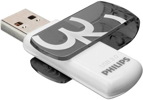 Philips VIVID USB-Stick 32GB Grau FM32FD00B/00 USB 3.2 Gen 1 (USB 3.0) von Philips