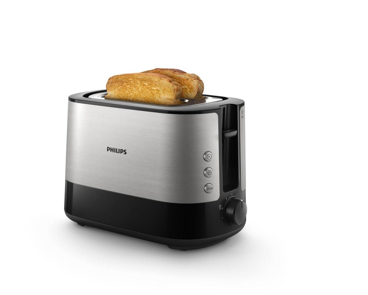 Philips Viva Collection HD2637 - Toaster - Schwarz Philips Viva Collection HD2637 - Toaster - Schwarz von Philips