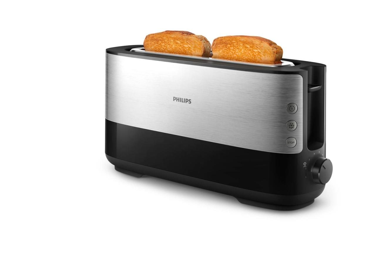 Philips Viva Collection HD2692 - Toaster - Schwarz von Philips
