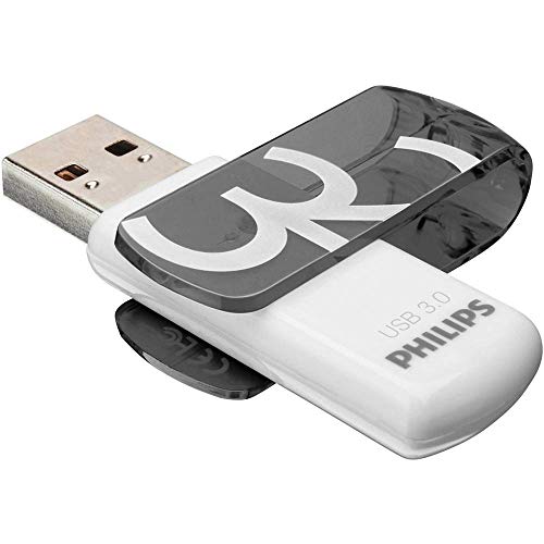 Philips Vivid Edition Super Speed 3.0 USB-Flash-Laufwerk USB-Stick 32 GB mit Schwenkkappe für PC, Laptop, Computer Data Storage, Lesegeschwindigkeit bis zu 100 MB/s Philips Vivid Edition Super Speed 3.0 USB-Flash-Laufwerk USB-Stick 32 GB mit Schwenkkappe für PC, Laptop, Computer Data Storage, Lesegeschwindigkeit bis zu 100 MB/s von Philips