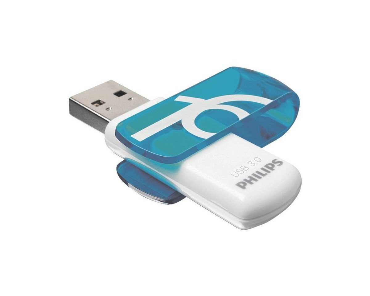 Philips Vivid USB-Stick (Lesegeschwindigkeit 120 MB/s, mit Verschluss) von Philips