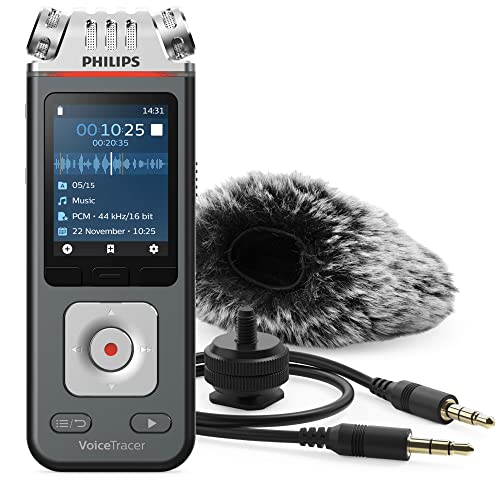 Philips VoiceTracer Audiorecorder Diktiergerät DVT6110, DVT7110 von Philips