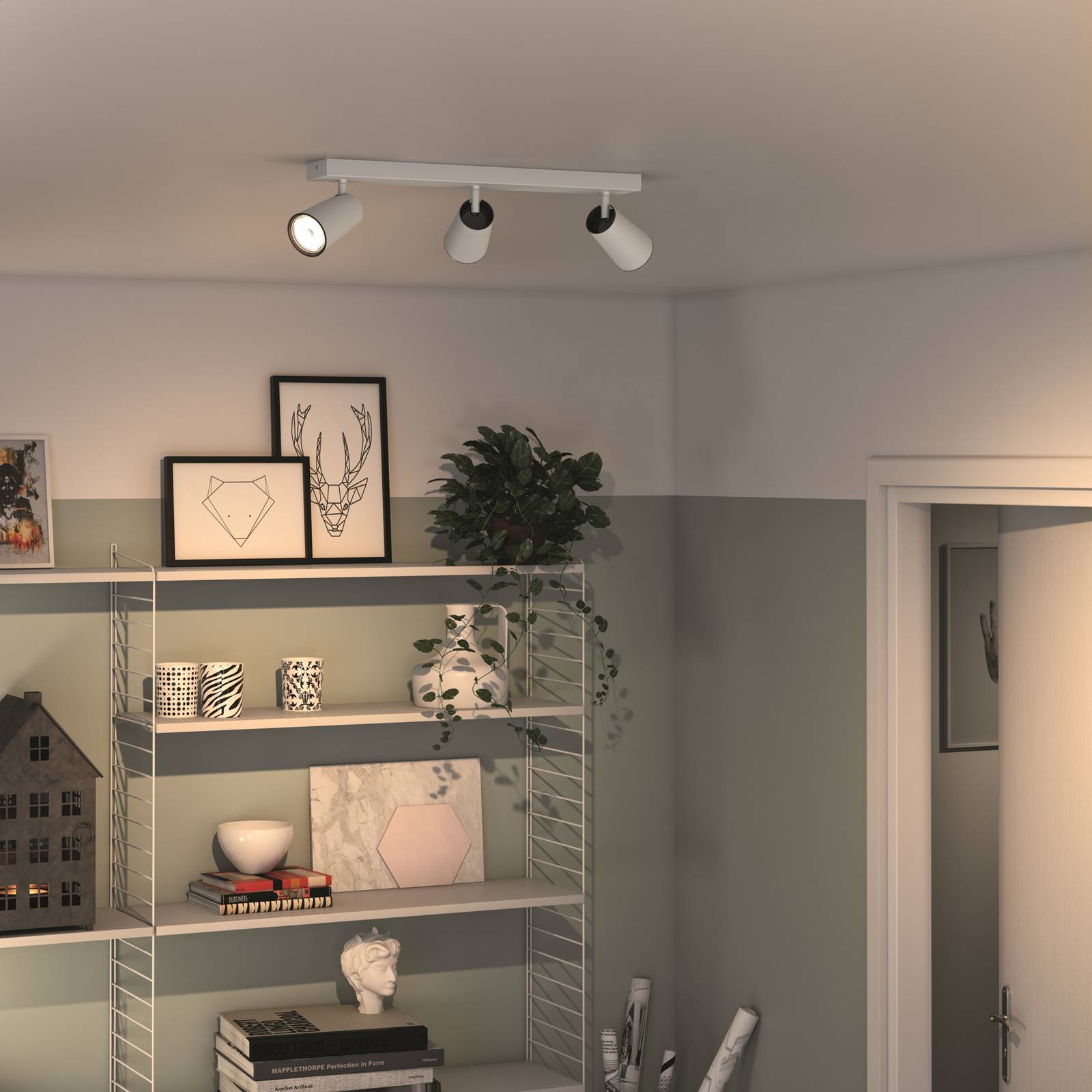 Philips myLiving Paisley Spot GU10 3-flammig weiß Philips myLiving Paisley Spot GU10 3-flammig weiß von Philips