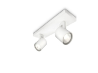 Philips myLiving Spot, Schienenlichtschranke, GU10, 2 Glühbirne(n), LED, 220-240 V, Weiß von Philips