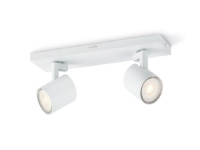 Philips myLiving Spot, Strahler Oberflächenbeleuchtung, GU10, 2 Glühbirne(n), LED, 7 W, 2700 K von Philips