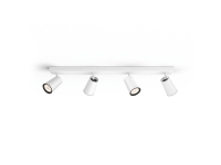 Philips myLiving Spot, Strahler Oberflächenbeleuchtung, GU10, 4 Glühbirne(n), LED, 220-240 V, Weiß von Philips