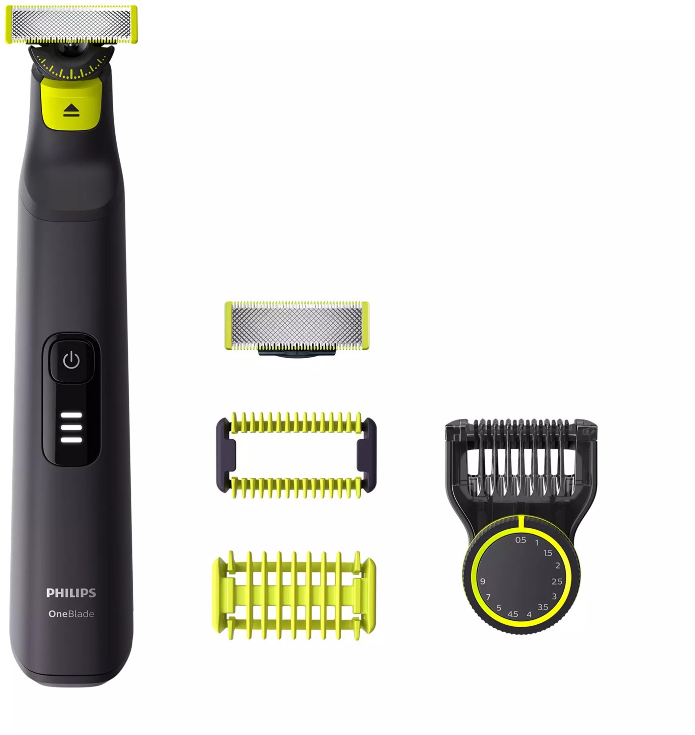 QP6541/16 OneBlade Pro Face & Body Bartschneider schwarz von Philips