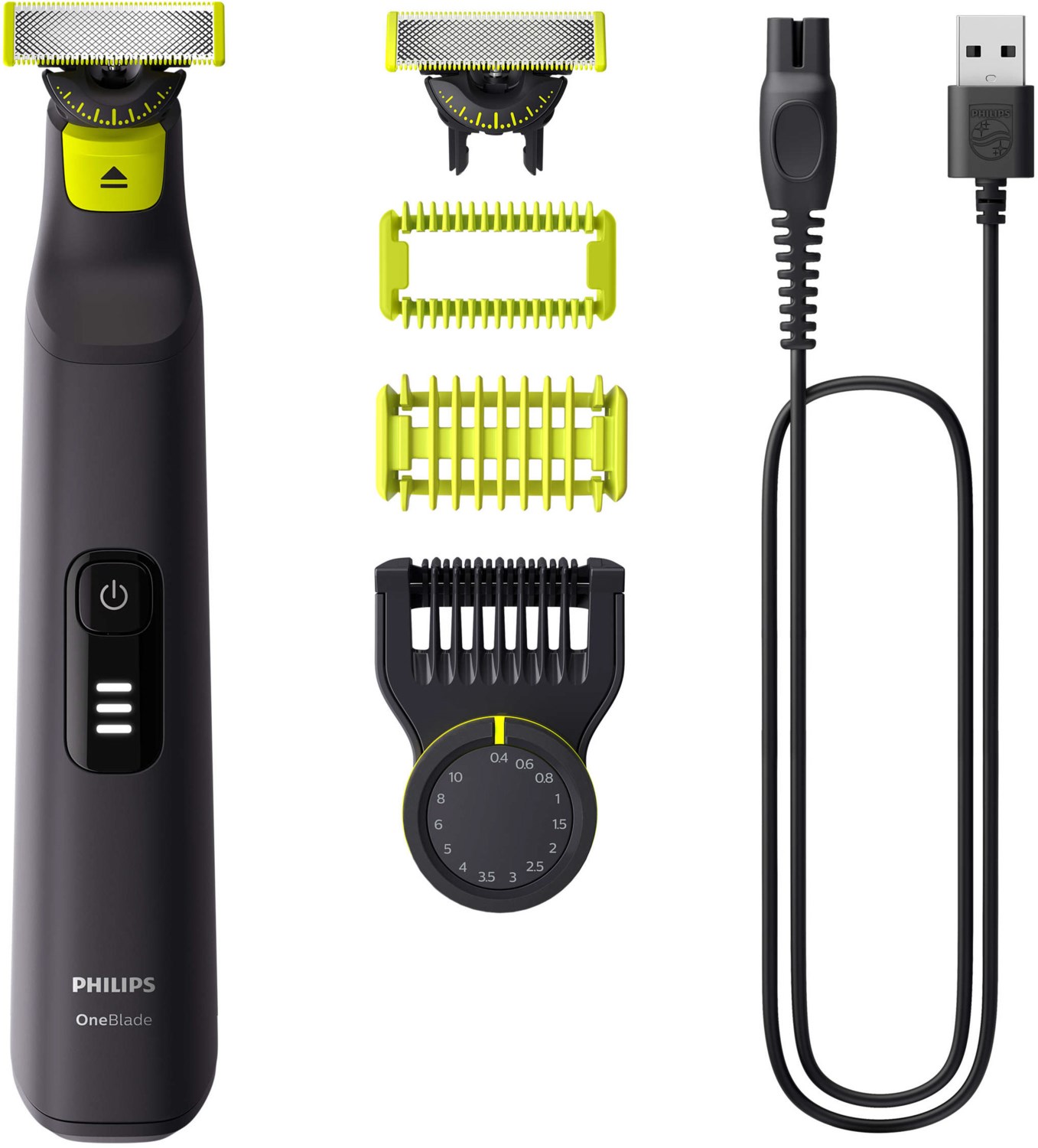 QP6542/15 One Blade Bartschneider & Body Groom schwarz QP6542/15 One Blade Bartschneider & Body Groom schwarz von Philips