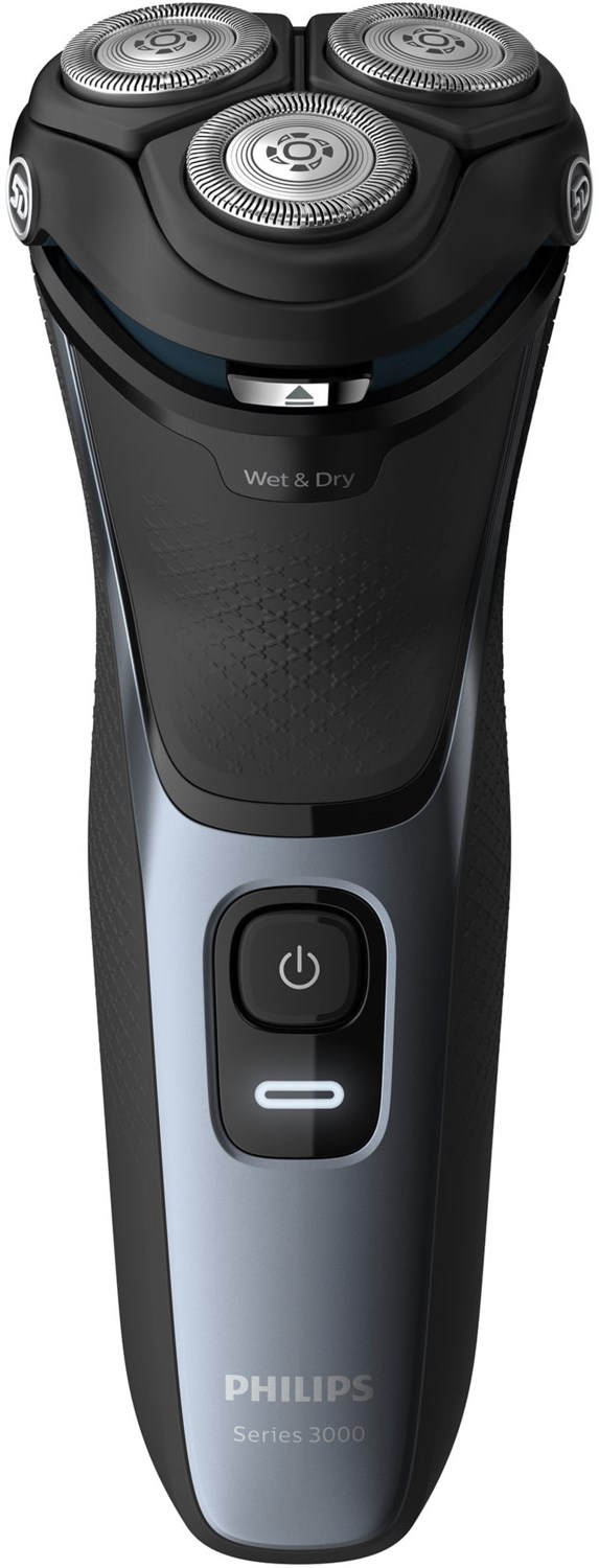 S3133/51 Series 3000 Rasierer schwarz/hellblau von Philips