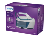 Philips PerfectCare 6000 Series PSG6022/20 Dampfbügelstation, 2400 W, 500 g/min, SteamGlide Plus-Sohle, 6,5 bar, 1,8 l, 130 g/min von Philips