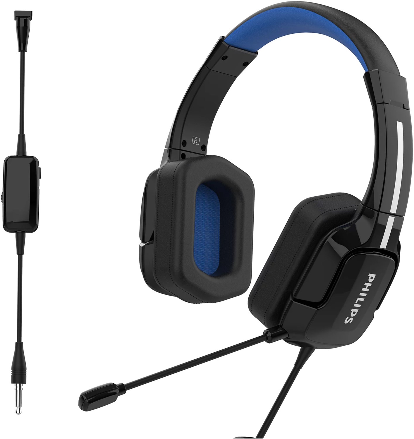 TAGH301BL/00 Gaming Headset schwarz von Philips