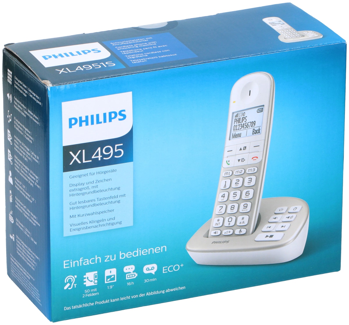 Telefon PHILIPS XL4951S/38 Telefon PHILIPS XL4951S/38 von Philips