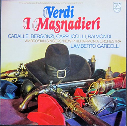 Verdi: I Masnadieri (Gesamtaufnahme, italienisch) [Vinyl Schallplatte] [3 LP Box-Set] von Philips