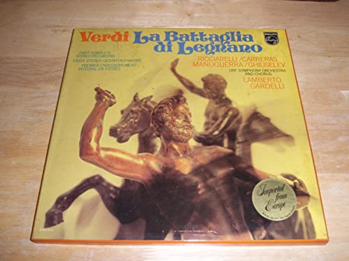 Verdi: La Battaglia di Legnano (Erste Stereo-Gesamtaufnahme) [Vinyl Schallplatte] [2 LP Box-Set] von Philips