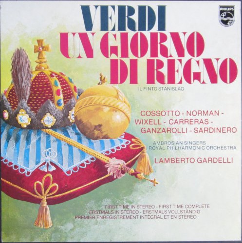 Verdi: Un Giorno di Regno (Gesamtaufnahme, italienisch) [Vinyl Schallplatte] [3 LP Box-Set] von Philips