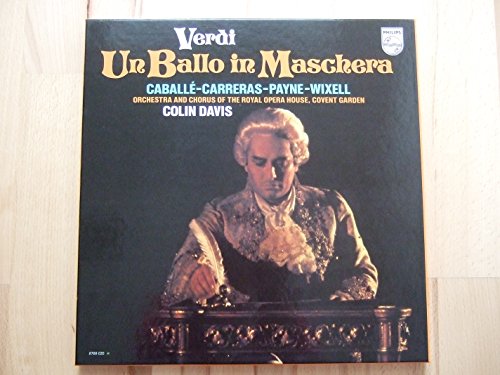 Verdi: Un ballo in maschera (Gesamtaufnahme) [Vinyl Schallplatte] [3 LP Box-Set] von Philips