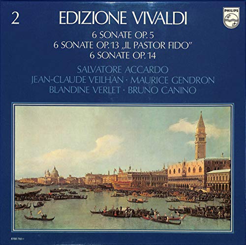 Vivaldi: 6 Sonate op.5, 6 Sonate op.13 Il Pastor Fido; Editione Vivaldi - 6768750 - Vinyl Box von Philips