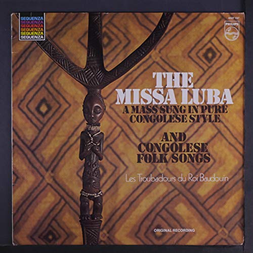 missa luba and congolese folk songs LP von Philips
